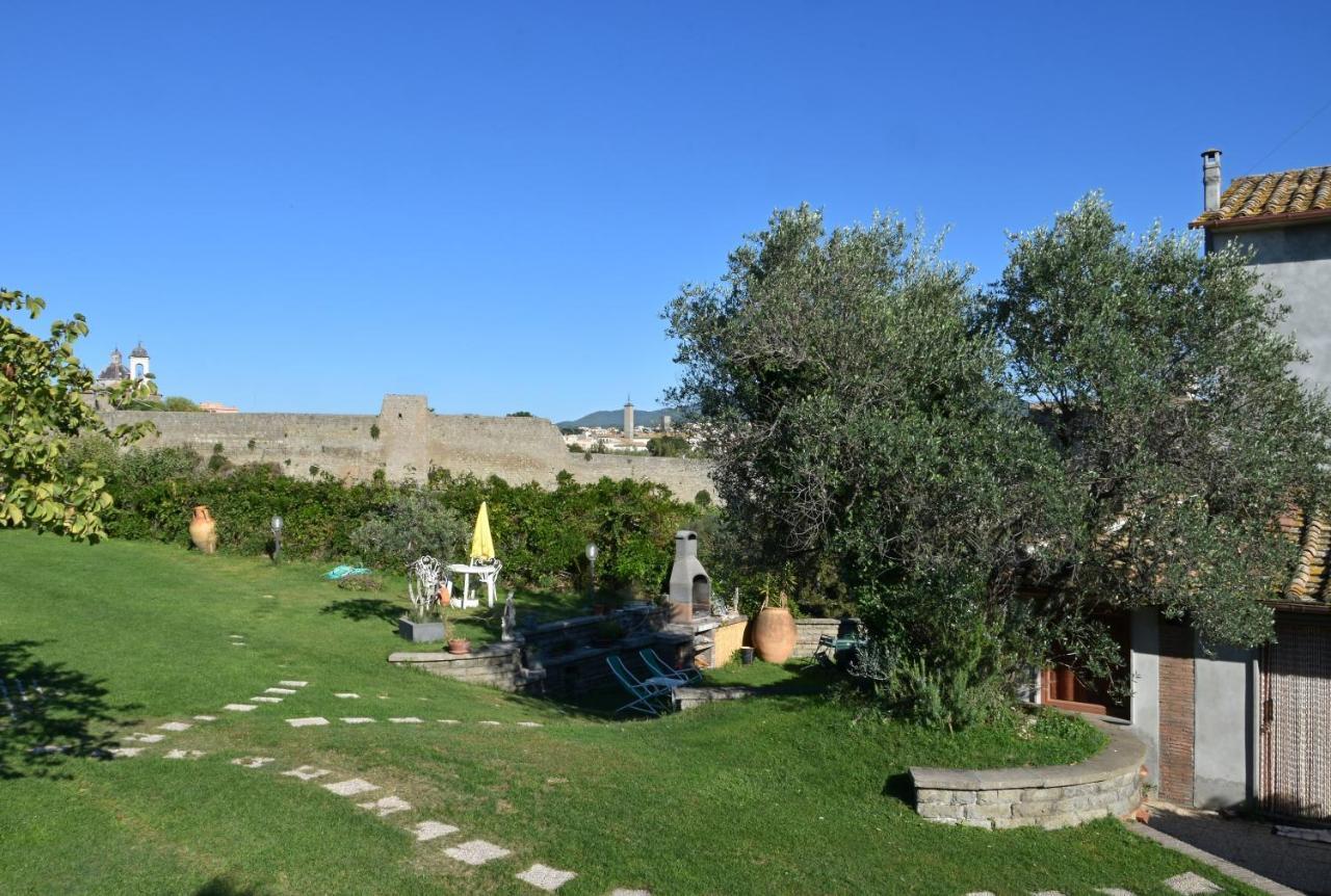 Bed and Breakfast La Finestra Di Umberto Vicino Al Centro Con Parcheggio Privato à Viterbe Extérieur photo